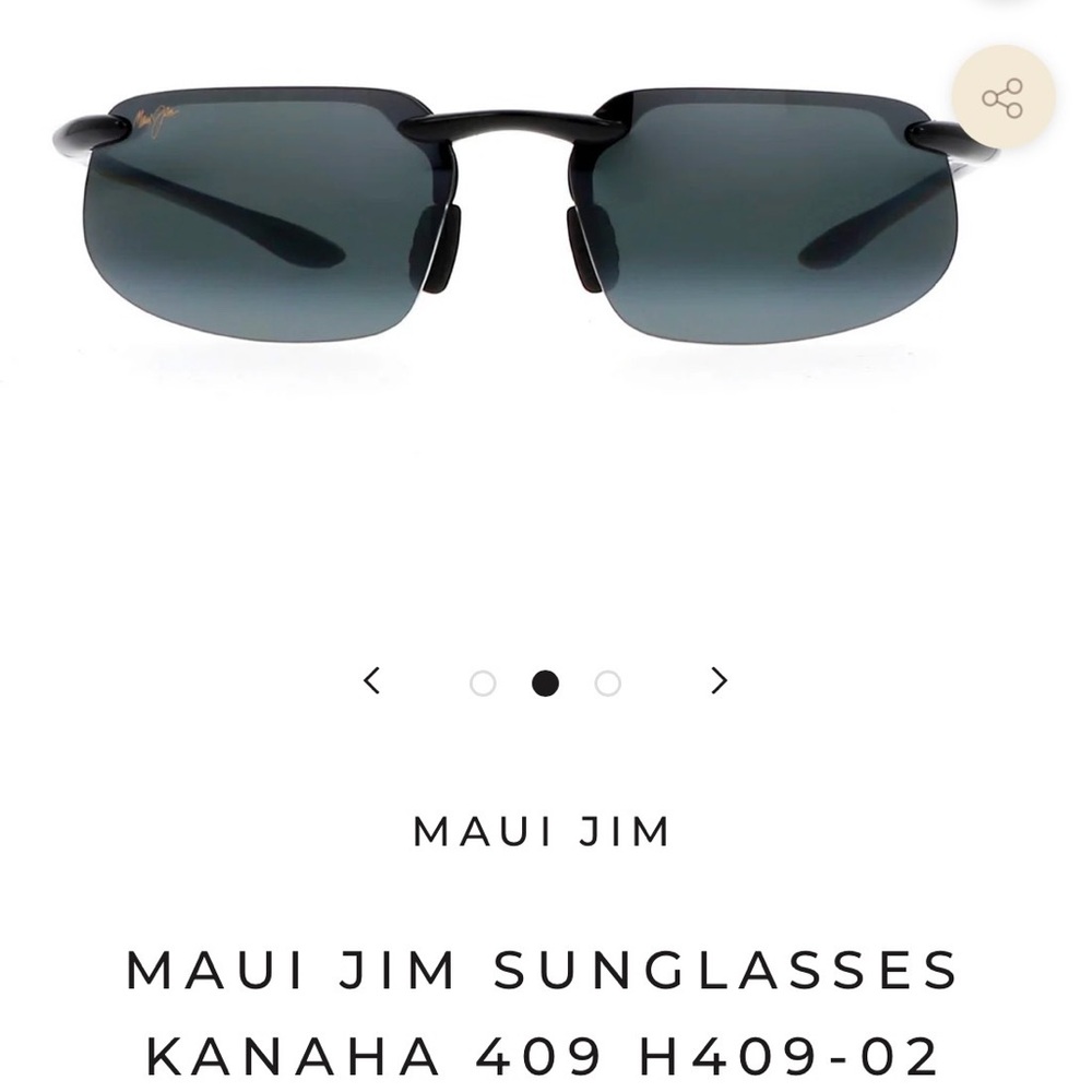 Maui Jim Rimless Kanaha Sunglasses - LIKE NEW—-NOT WORN—SALES SAMLE